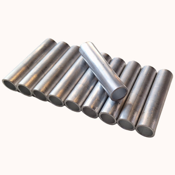 10 short connectors for pole parts