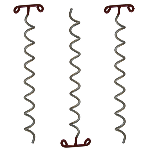 Extra Long Twist Pegs for Soft Surface (3 Pieces)