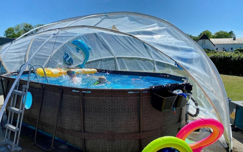 How to heat an above ground pool? | SunnyTent