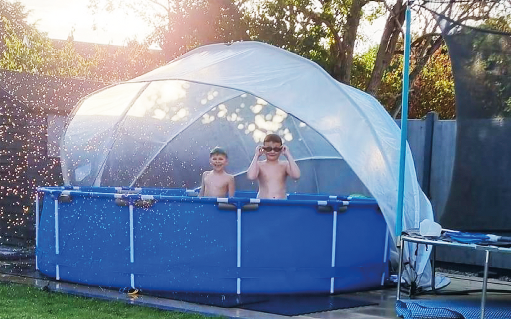 Quel est le coût d'une piscine dans un jardin ?