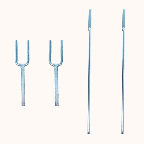 Metall-Teile Querstangenset Rund (M/L/L+/XL) und Oval (M/L) – Doppelt