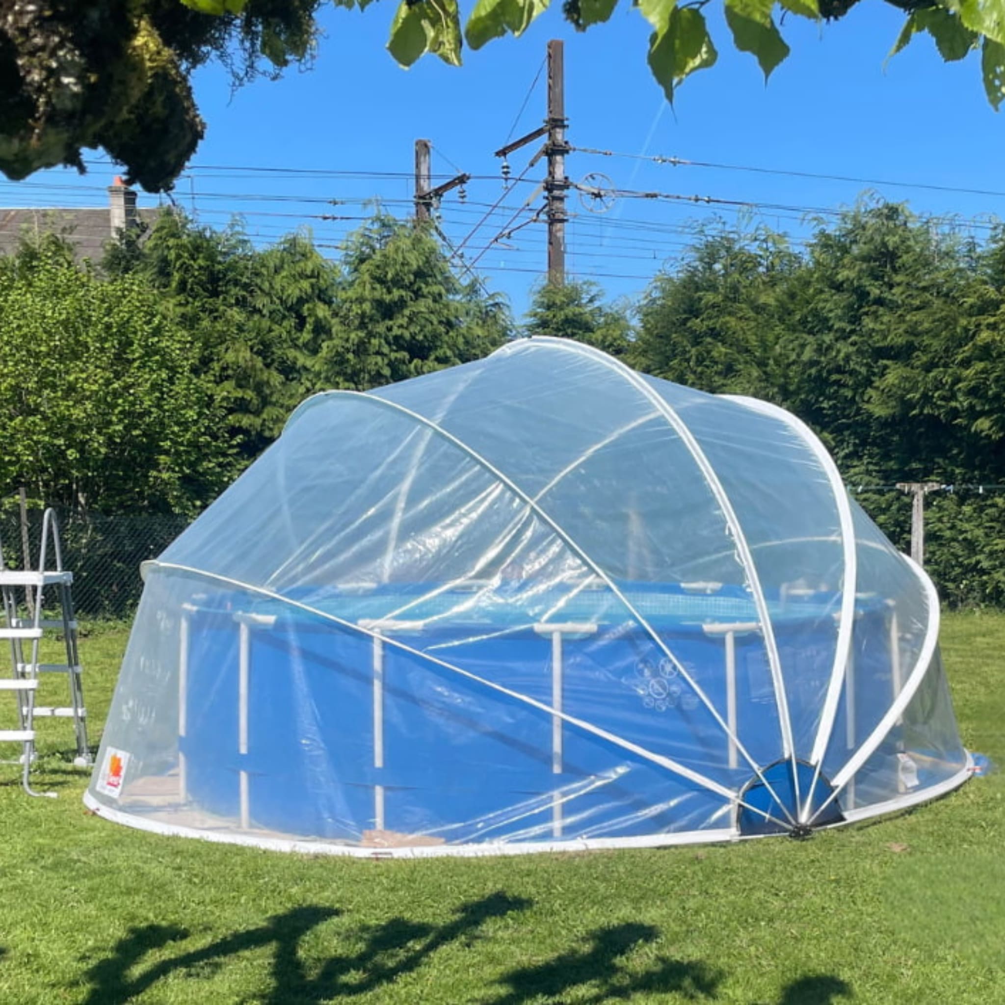 Pool Domes for Clean & Warm Swimming Pools | SunnyTent