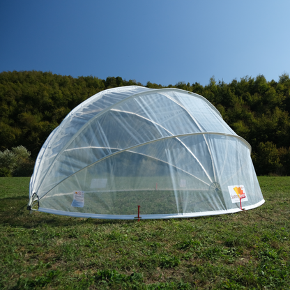 SunnyTent Poolüberdachung Rund Größe L+ ø5.90m